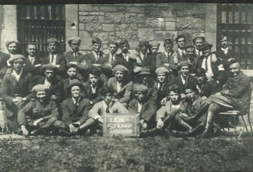 Connie with 1st Squadron Strand Barracks, note the Captain's rank on his sleeve.